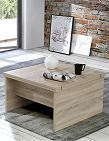 Table basse «Extenso», 80/160 x 80 cm