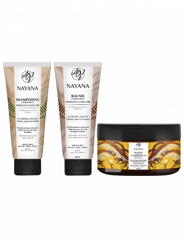 Nayana Haarpflege-Set «Routine», 3-teilig, vegan