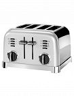 Cuisinart Toaster 4 tranches, gris perle