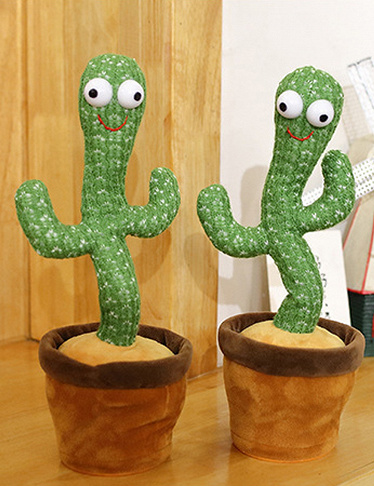 Cactus dansant avec lumière