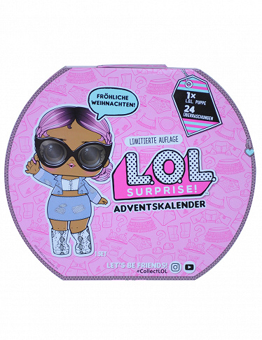 Adventskalender «L.O.L», 1 Puppe und 24 Accessoires