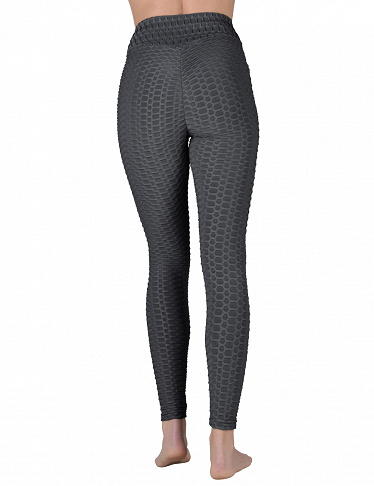 Leggings de sport modelant gris fonc