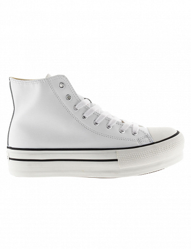 Victoria Sneakers high «Blanco», weiss