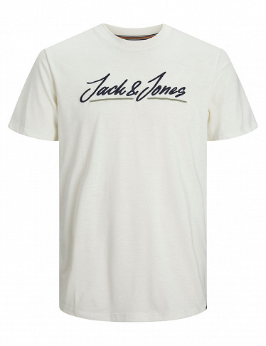 Jack & Jones Herren T-Shirt, weiss