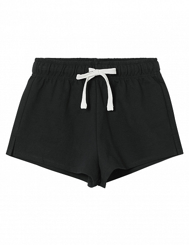 Tally Weijl Jersey-Shorts mit Kordel, schwarz