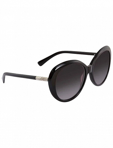 Longchamp Damensonnenbrille, schwarz und braun