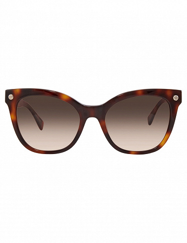Longchamp Damensonnenbrille, braun gesprenkelt