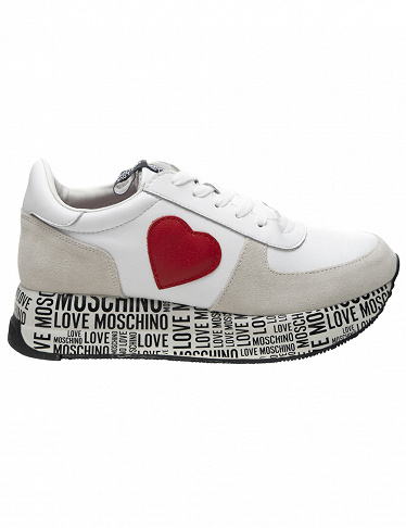 LOVE MOSCHINO Sneakers «Daily running», weiss