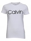 Calvin Klein T-shirt Femme encolure ronde, blanc