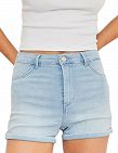 TALLY WEiJL Shorts, avec ourlet retroussé, denim