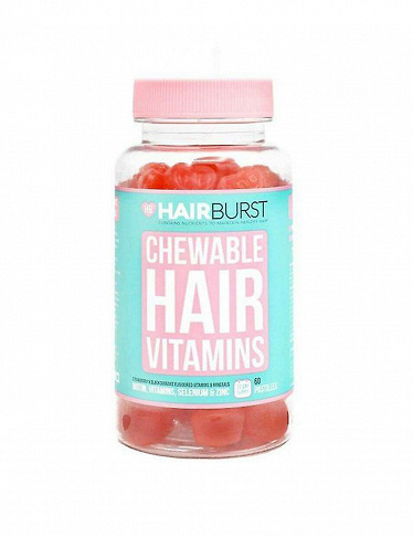 HAIRBURST Nahrungsergänzungsmittel «Gummies Hair Vitamine», 60 Kapseln