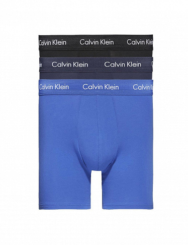 Calvin Klein Boxer, im 3er-Pack, weiss + grau + schwarz