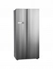 Trisa Combiné réfrigérateur-congélateur «Side-by-Side», 592 l, design ADT & No Frost