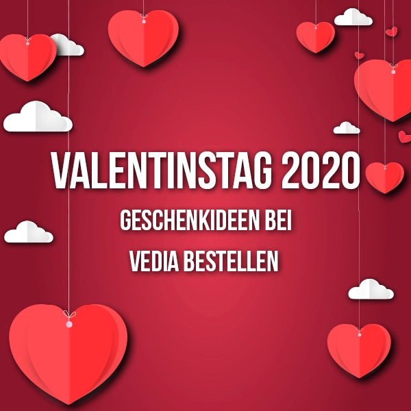 Valentinstag 2020: ♥ Geschenkideen bei VEDIA bestellen