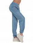 Jeans mit elastischer Taille und Tunnelzug