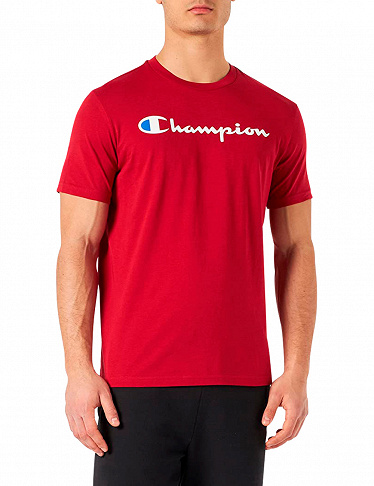 Champion T-Shirt, basic, rot