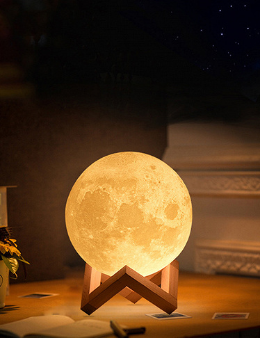 Lampe Mond «Moon Light», 16 Farben, Ø 10 cm