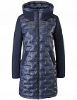 s.Oliver Mantel im Materialmix, navy