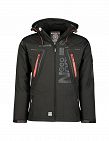 GEOGRAPHICAL NORWAY EXPEDITION Doudoune pour Homme «Techno», softshell, noir