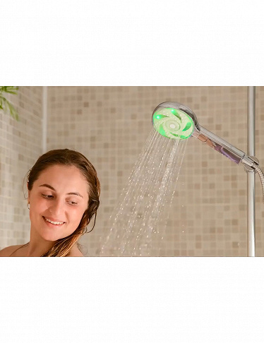 Pommeau de douche «Hydrao», économise l'eau, sans pile, avec minuterie