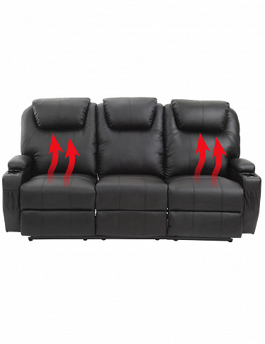 Elektrisches Sofa mit Wärme- und Massagefunktion