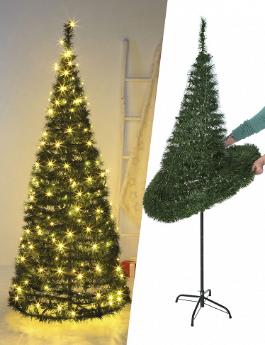 Pop-up Weihnachtsbaum LED, H 180 cm
