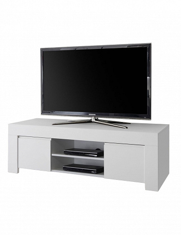 LC SPA TV-Möbel «Eva», B 138 x H 44 x T 42 cm, Dekor mattweiss