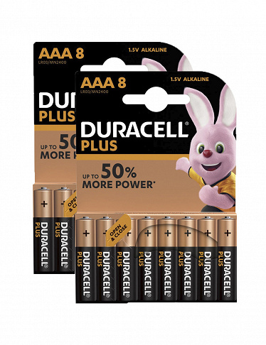 DURACELL AAA-Batterien, 16 Stück