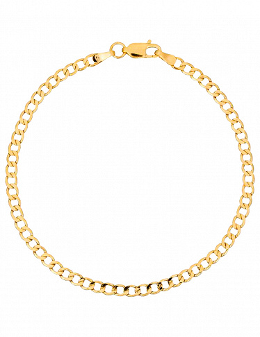 L'Instant d'or Armband «Maille Oval», Gelbgold