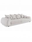 ROPEZ Sofa «Nessy», L 310 x H 80 x T 140 cm, weiss/grau