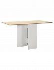 Table «Besti», L 24/84/140 x H 75 x P 77 cm, décor bois
