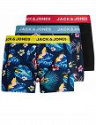 JACK & JONES Boxer, 3er-Pack, bunt + bunt + schwarz