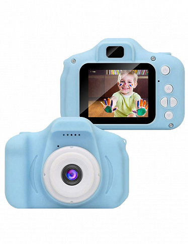 Appareil photo numérique Full HD pour enfants DV-25 – Bleu