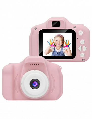 DENVER Digital-Kamera «KCA-1330» für Kinder, rosa