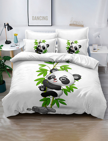Garnitur «Panda» 160 x 210 cm + 65 x 100 cm