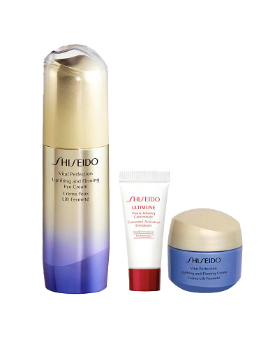 SHISEIDO Uplifting & Firming Eye Cream-Set «Vital Perfection», anti-aging