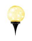 Lampe solaire LED «Crackle Ball»