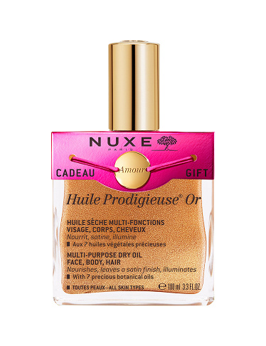 NUXE «Huile prodigieuse» Gold + GRATIS Armband, Limited Edition