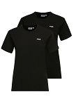 FILA T-Shirts «Bari», 2er-Pack, schwarz