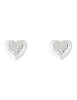 DIAMOND & CO, Boucles d'oreilles «Bébé d'amour», diamants/or blanc 375