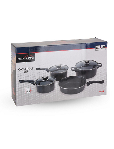 ② Set Poêles & Casseroles (7 pièces) — Cuisine