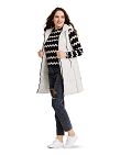 Gilet lang «Fashionista», ecru