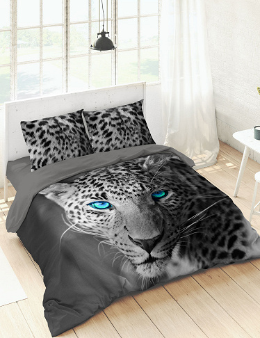 Duvetanzug «Leopard» 160 x 210 cm