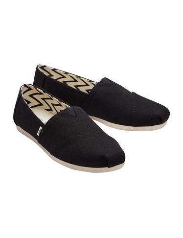 TOMS Espadrilles «Alpargatas», schwarz