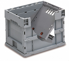 Faltbox mit runder Verriegelung 400x300x300 mm
