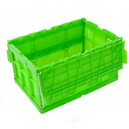 Faltbox mit Deckel 600x400x320 mm in grün