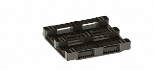 1200x1000x150 3 runners, with safety edge, without reinforcements