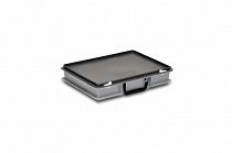 Plastic case 400x300x80 mm carry handle on one long side