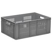 Stacking container ECO, slotted base