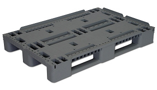 1200x800x150mm, 3 runners with safety edge